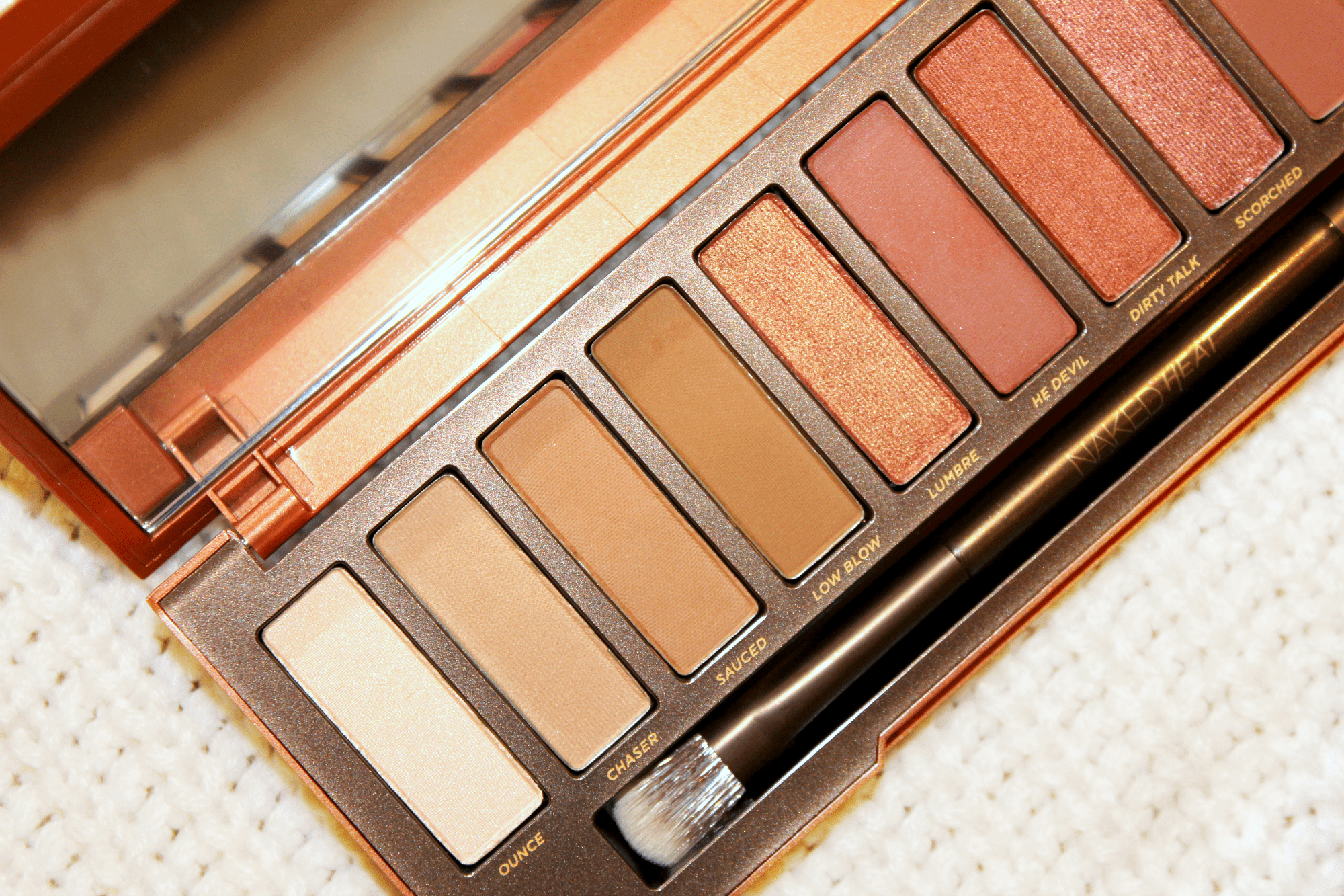Urban Decay Naked Heat Palette Review // Talonted Lex