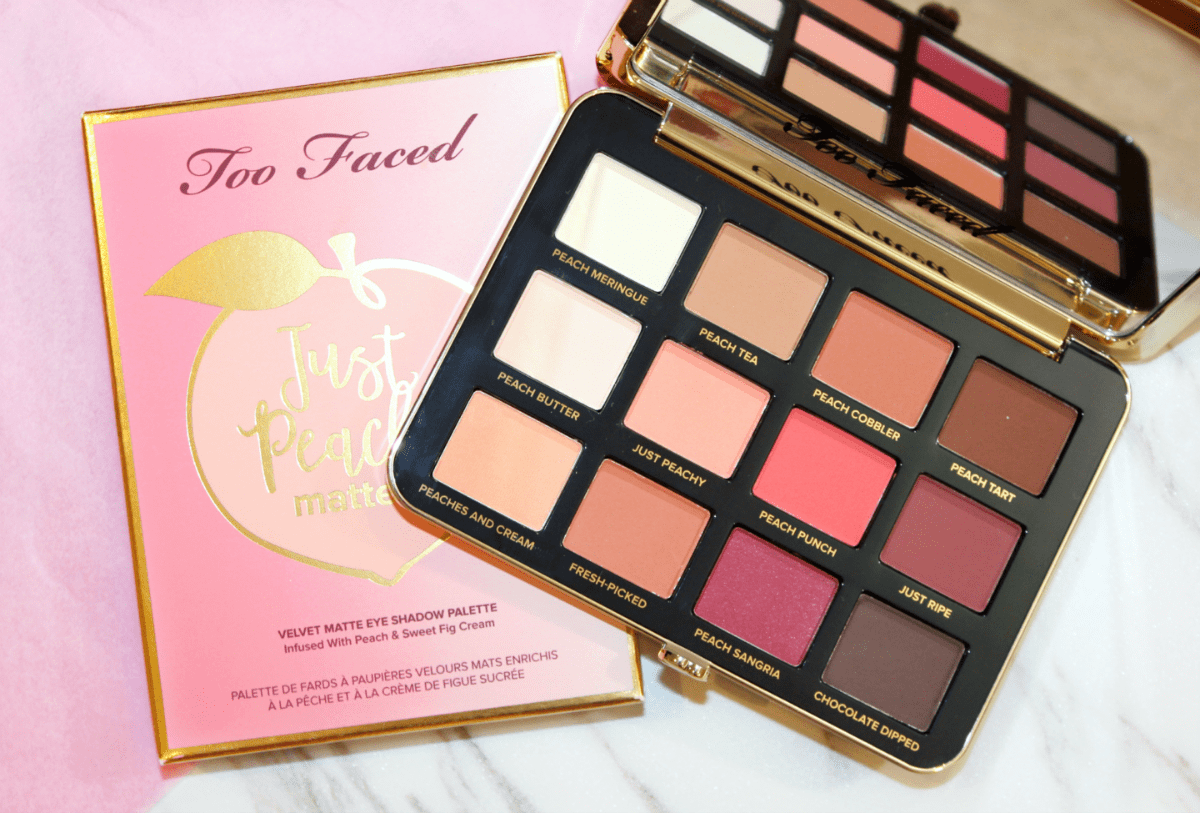 Too Faced Peaches & Cream Collection, Peach Blur Powder, Peach Perfect  Foundation, Primed & Peachy Primer & Peach Mist Spray: Review and Swatches