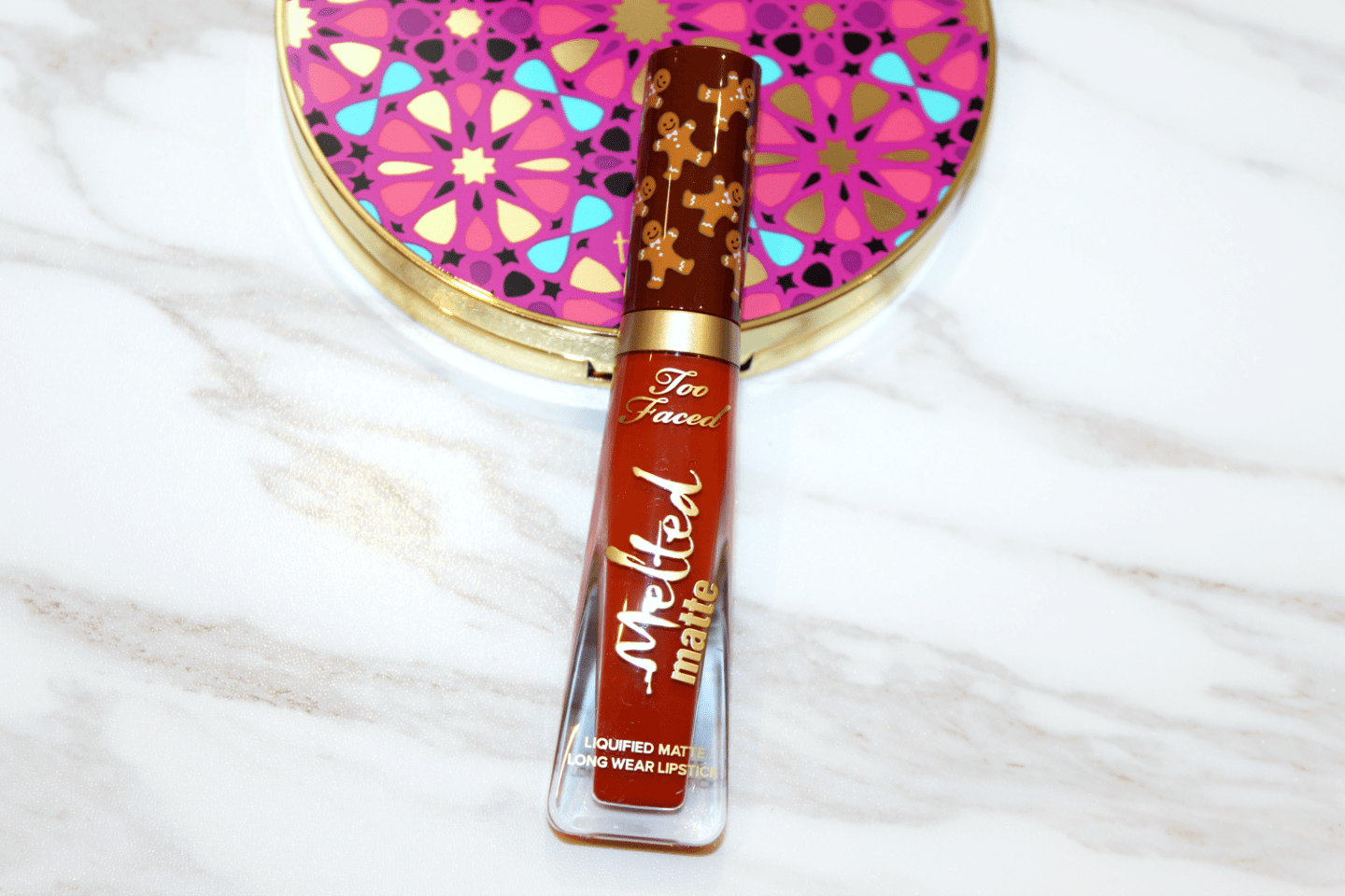 Too-Faced-Gingerbread-Man-Lipstick-Review