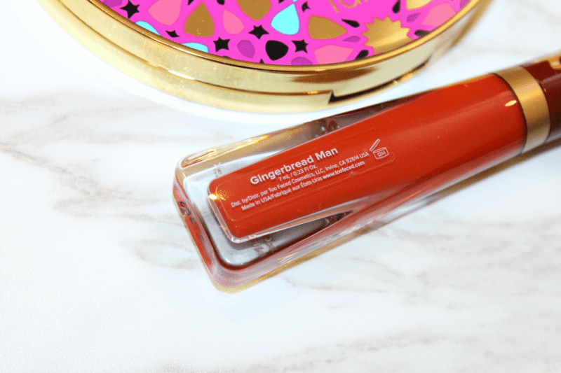 Too-Faced-Gingerbread-Man-Lipstick-Review