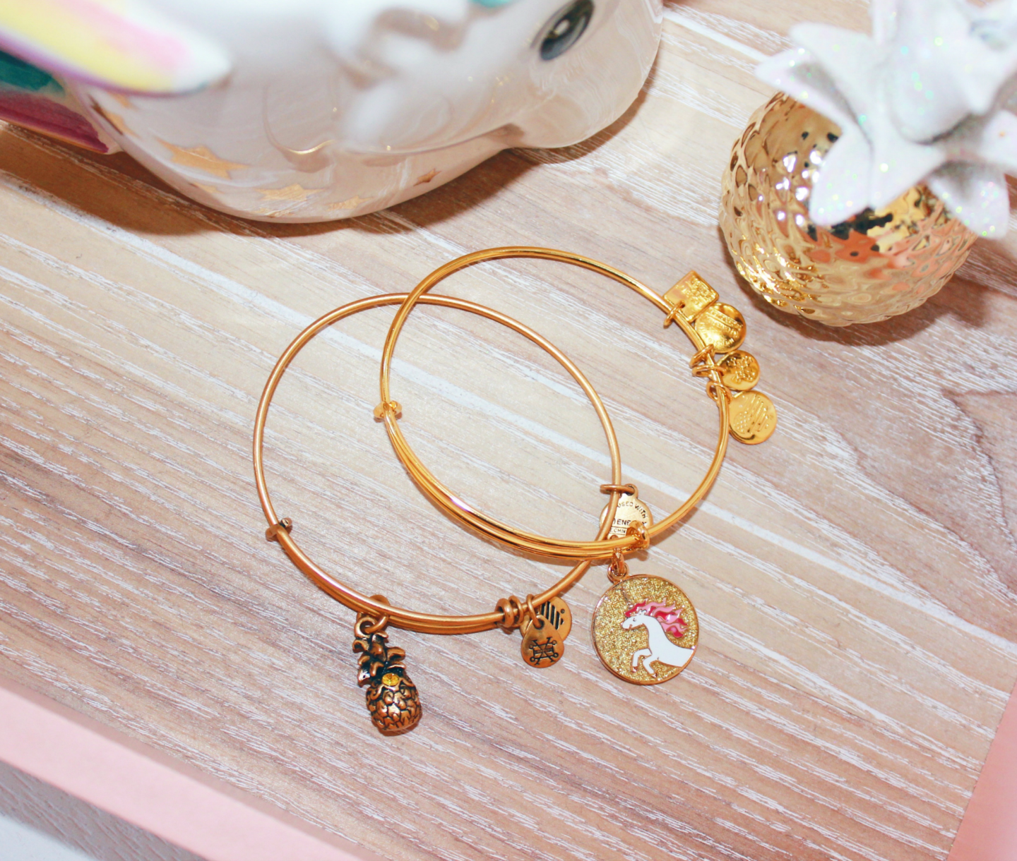 Alex-&-Ani-Unicorn-Pineapple-Charm-Bangle