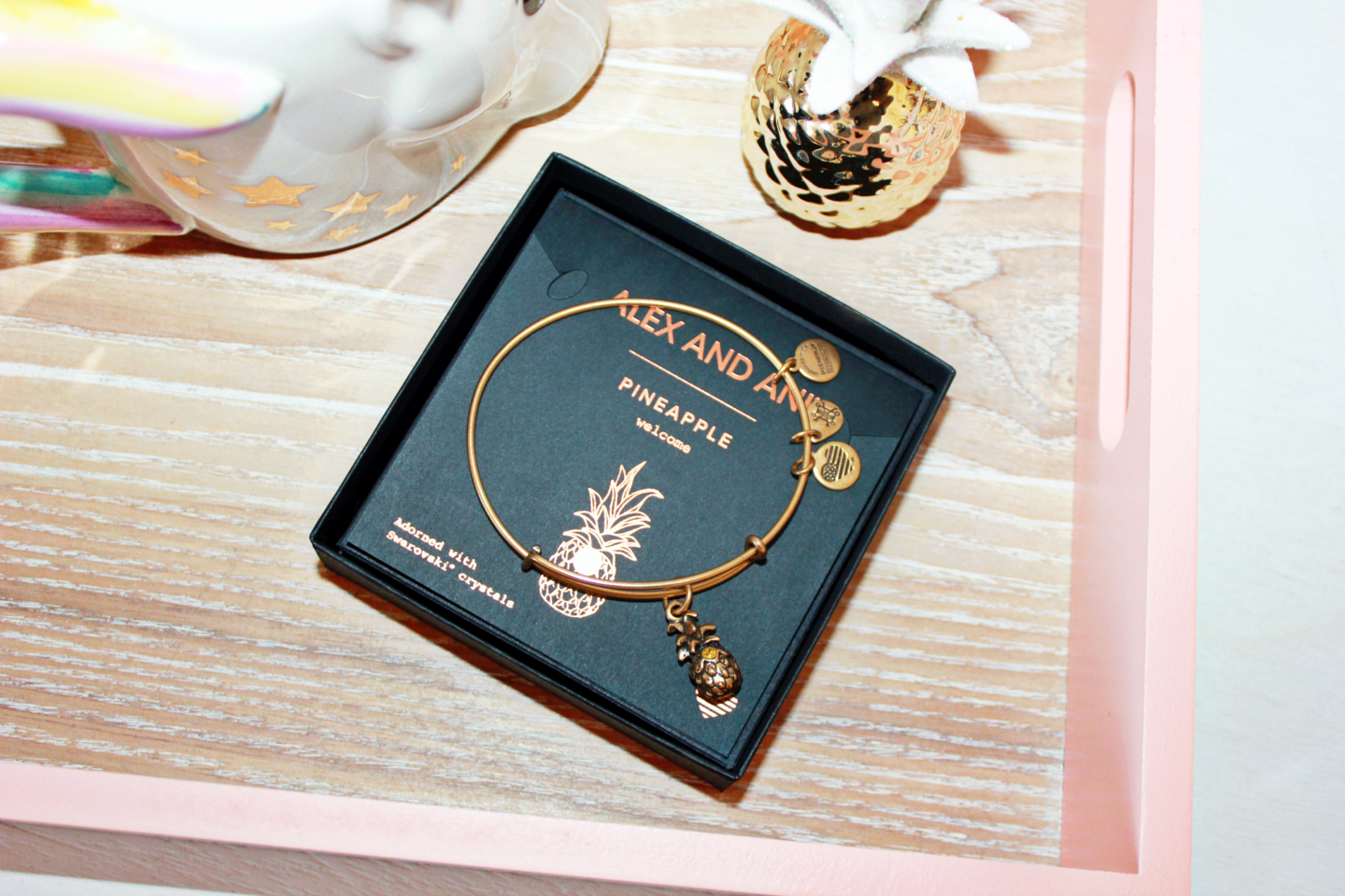 Alex and ani pineapple on sale anklet