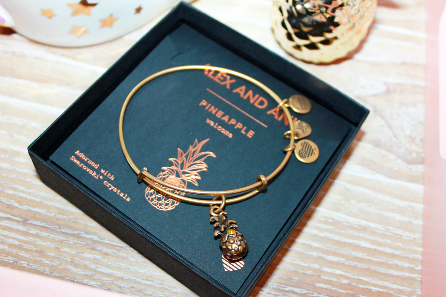 Alex and ani pineapple on sale ring